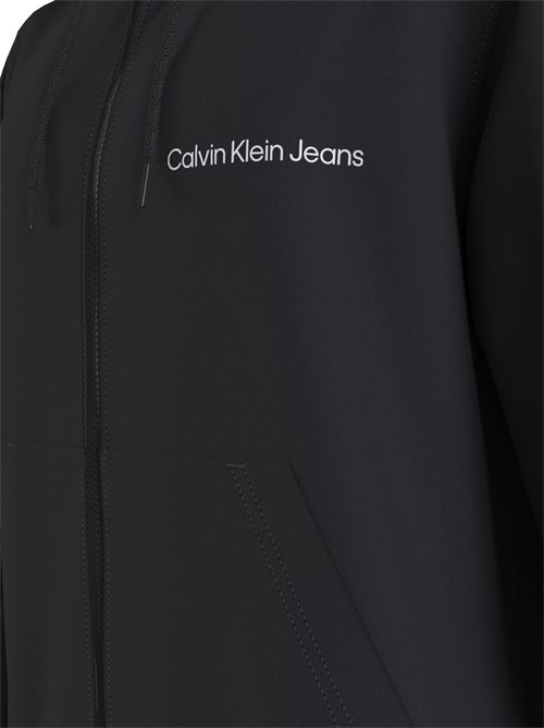 felpa CALVIN KLEIN | J30J325148BEH NERO